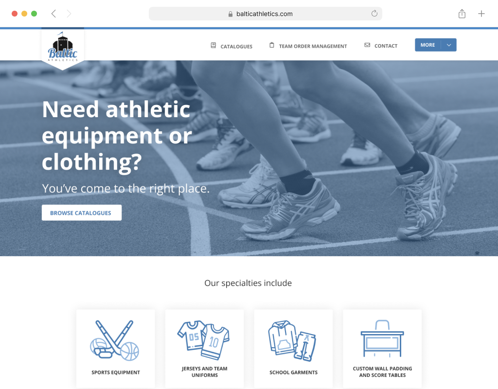 Baltic Athletics Inc.\| Oak Island Designs