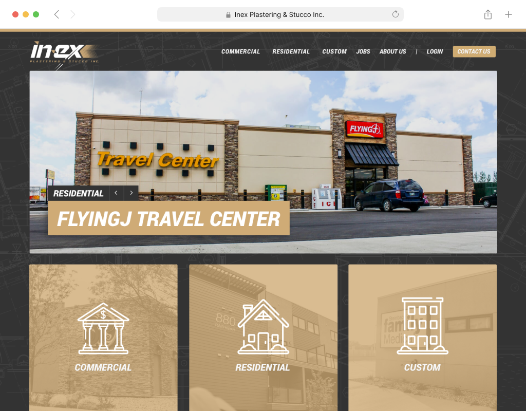Inex Plastering & Stucco\| Oak Island Designs