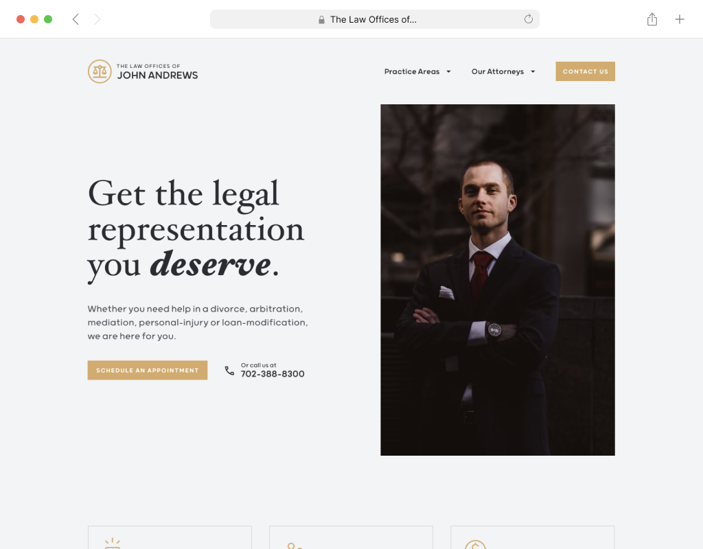 Law Offices of John Andrews\| Oak Island Designs