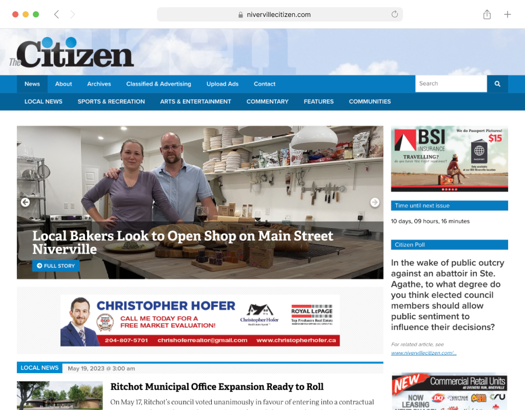 The Citizen\| Oak Island Designs